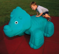 Little Tikes Triceratops Playground Sculpture, Green