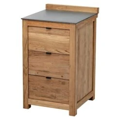 Sunfun Zoe Grillküchen-Modul Schrank Mit Schublade, L X B X H: 63 X 58 X 92 Cm, Holz