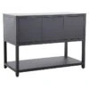 Sunfun Melina Grillküchen-Sideboard 60 X 120 X 90 Cm, Schwarz -Disney Accessories Sales 12 50