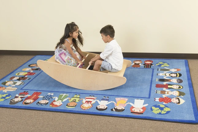 Childcraft Wood Rocking Chair Boat And Steps, 46-1/8 X 24 X 11-1/2 Inches 5 Childcraft Wood Rocking Chair Boat And Steps, 46-1/8 X 24 X 11-1/2 Inches - Image 4