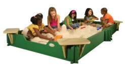 Sandlock Sandbox Vinyl Sandbox Cover And Ground Barrier, 5 X 10 Feet