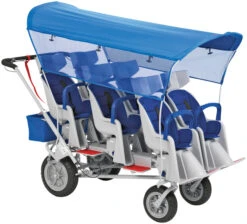 Angeles 6 Passenger Commercial Stroller