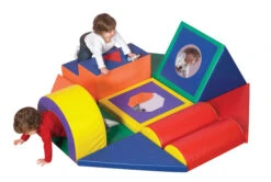 Children's Factory Shape And Play Obstacle Course, 60 X 60 X 18 Inches