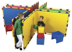 Children's Factory Big Screen Right Angle Panel, Blue