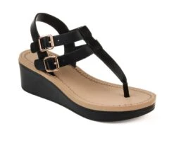 Women's Journee Collection Bianca Wedge Sandals -Disney Accessories Sales 2 29