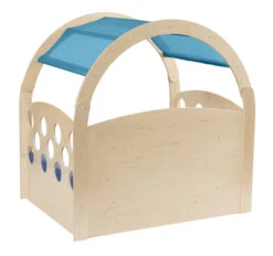 Childcraft Reading Nook, Green/Blue Canopy With Blue Cushions, 49-1/2 W X 37 D X 50 H In -Disney Accessories Sales 2006488 C ecommfullsize