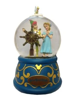 Disney Musical Snow Globe - Peter Pan's Flight - Peter Pan & Wendy