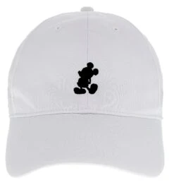 Disney Hat - Nike Baseball Cap - Mickey Mouse Standing - White