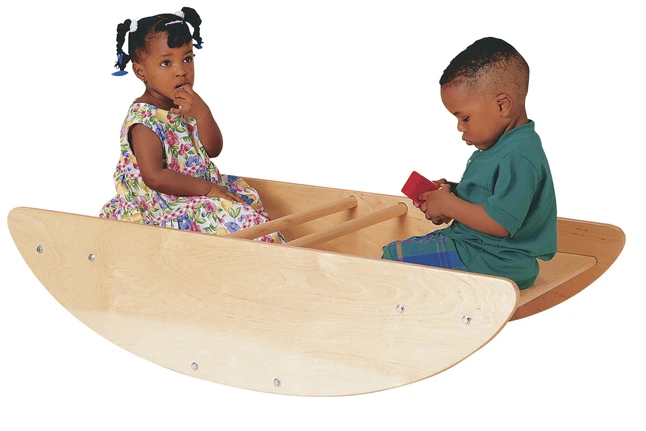 Childcraft Wood Rocking Chair Boat And Steps, 46-1/8 X 24 X 11-1/2 Inches 4 Childcraft Wood Rocking Chair Boat And Steps, 46-1/8 X 24 X 11-1/2 Inches - Image 3