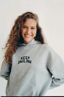 Graphic License Smiley Hoodie