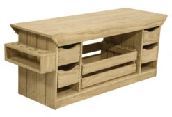 Wood Designs Outdoor Activity Center, 54 X 19-1/4 X 24 Inches