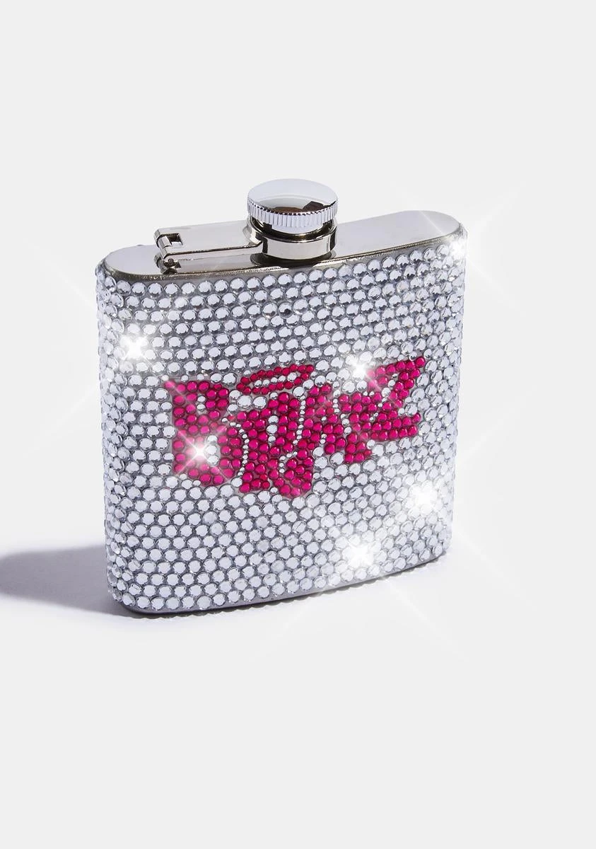 Glam Away Rhinestone Flask 4 Glam Away Rhinestone Flask - Image 2