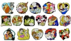 Disney Mystery Pin - Disney Couples Set - 5 Random