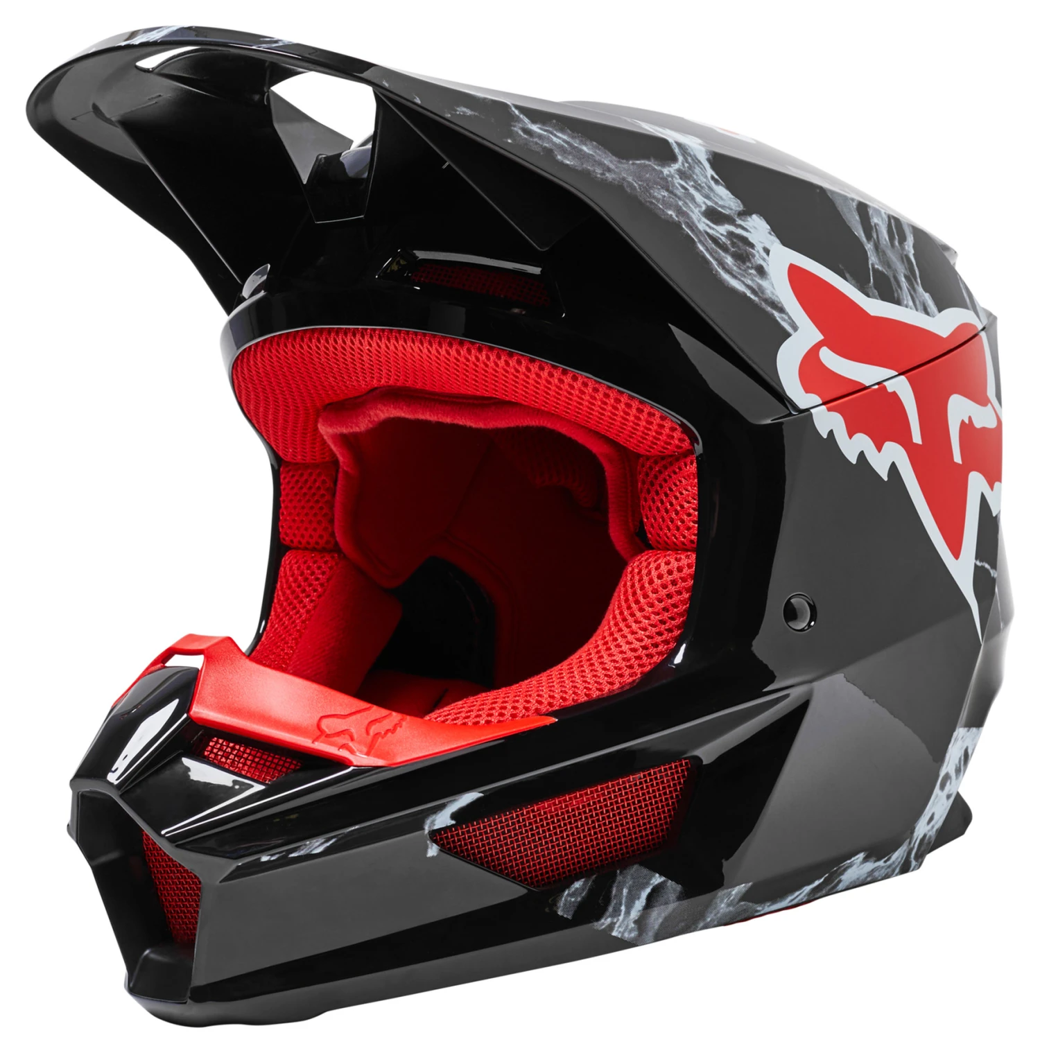 Fox V1 Karrera, Motocross Helmet 3 Fox V1 Karrera, Motocross Helmet
