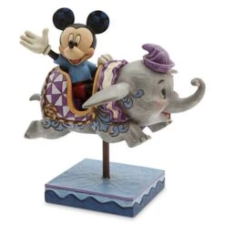 Disney Jim Shore Figurine - Mickey Mouse And Dumbo