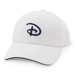 Disney Hat - Baseball Cap - Disney Logo Sport Cap - White
