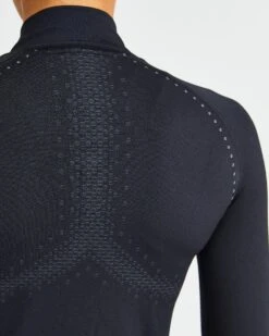 Ignite Seamless Zip Jacket - Midnight Black -Disney Accessories Sales Aybl1708224120