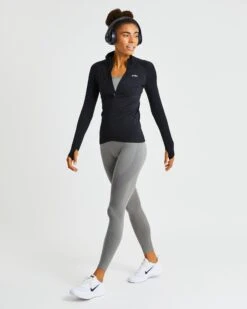 Ignite Seamless Zip Jacket - Midnight Black -Disney Accessories Sales Aybl1708224125