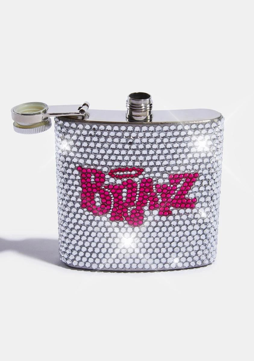 Glam Away Rhinestone Flask 3 Glam Away Rhinestone Flask