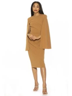 Olya Dress -Disney Accessories Sales D3962 CAMEL 1