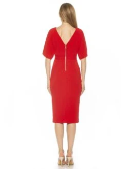 Mila Short Sleeves Dress -Disney Accessories Sales D3977 RED 3