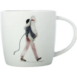 Maxwell And Williams Marc Martin BFF Mug 400ml - Walking The Dog