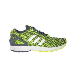 Adidas ZX Flux Techfit Mens Running Shoes Yellow/White/Onix