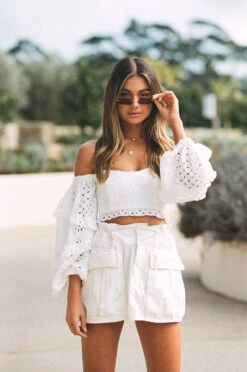 Seraphina Eyelet Top -Disney Accessories Sales fb1743a3 03b7 46f2 b91a 234719b01133