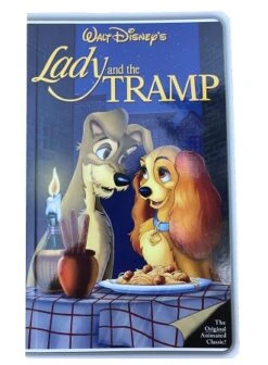 Disney Notebook - VHS Tape Illusion - Lady And The Tramp