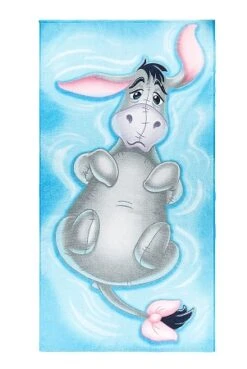Disney Beach Towel - Eeyore - Floating In Water