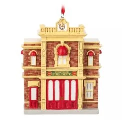 Disney Figurine Ornament - Main Street U.S.A. Firehouse