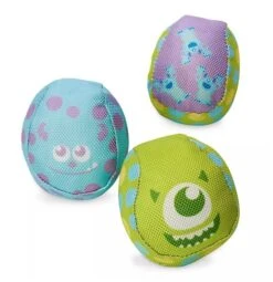 Disney Pet Toy Squeaky Ball Set - Monsters INC