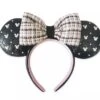 Disney Ears Headband - Minnie Mouse - Tweed & Pearl -Disney Accessories Sales sc14052