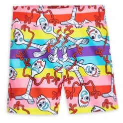 Disney Bike Shorts For Girls - Forky - Toy Story 4