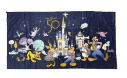 Disney Beach Towel - Walt Disney World 50th Anniversary