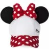 Disney Hat - Baseball Cap - Minnie Mouse Ears - White & Red -Disney Accessories Sales scp1521134