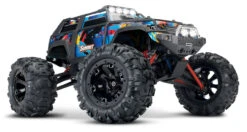 TRA72054-5 TRAXXAS 1/16 Summit Monster Truck RTR - Rock N Roll